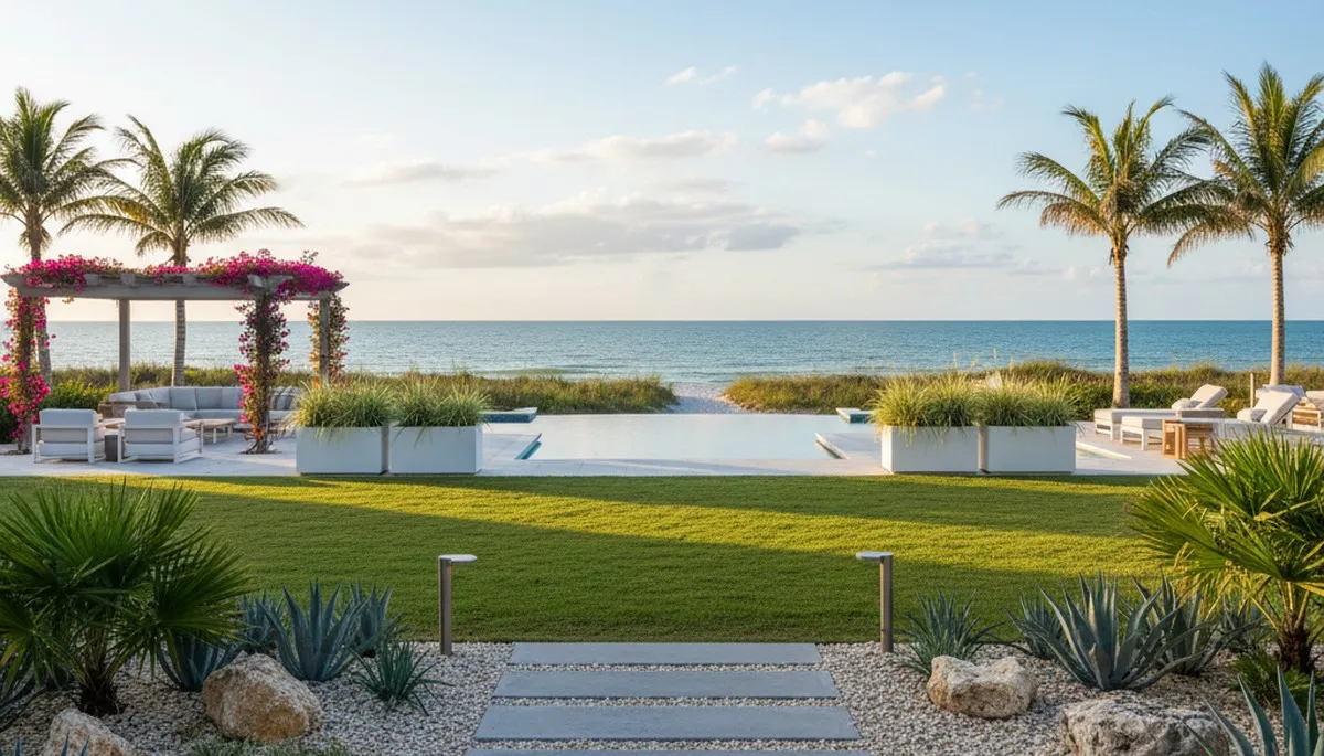 Palm Harbor, FL landscaping team providing professional lawn care and yard maintenance services