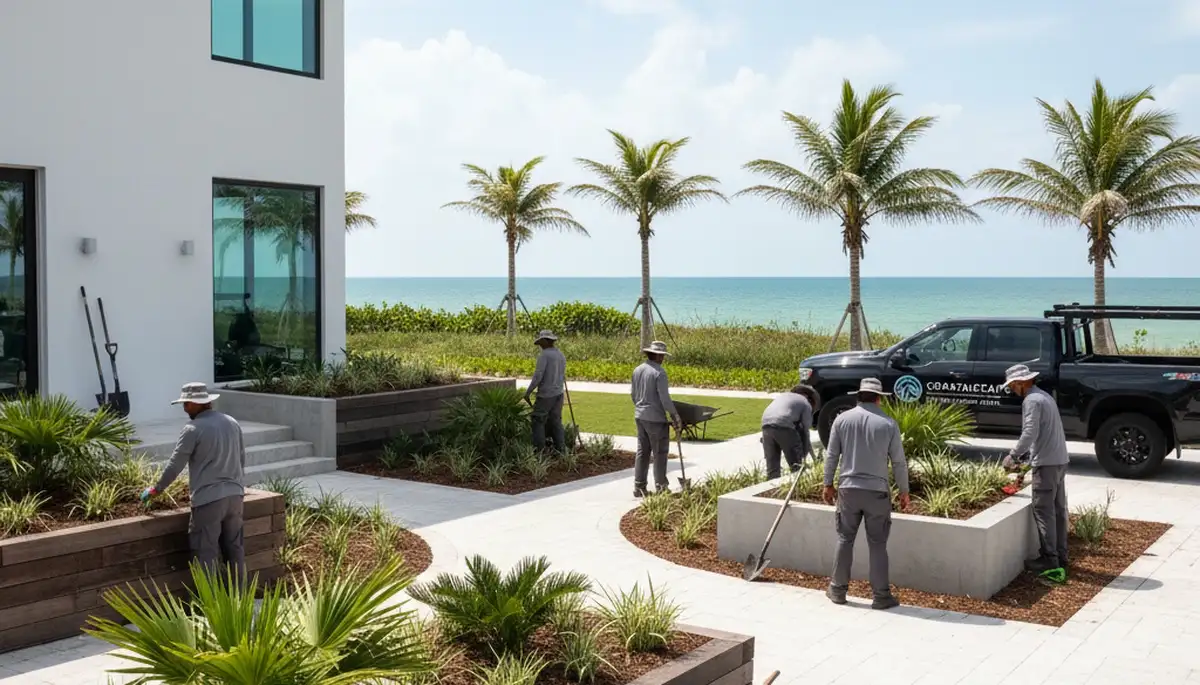 Palm Harbor, FL landscaping service for lawn care and yard maintenance