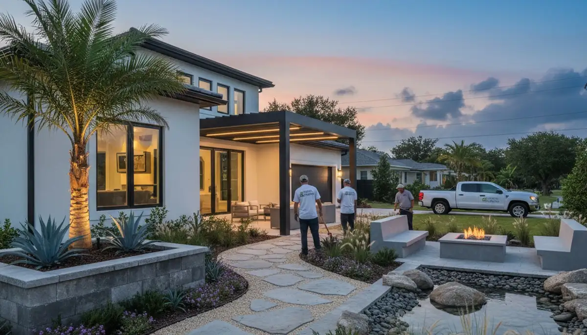 Palm Harbor, FL landscaping services for residential lawn care and yard maintenance