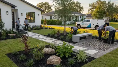 Palm Harbor, FL landscaping service for lawn care, yard maintenance, and outdoor property upkeep
