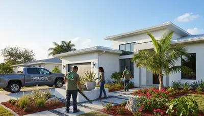 Landscaping service in Palm Harbor, FL for lawn care and yard maintenance