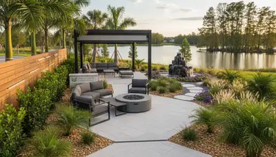 Landscaping service in Palm Harbor, FL for lawn maintenance and yard care