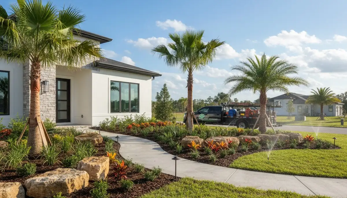 Landscaping service in Palm Harbor, FL for lawn care and outdoor maintenance