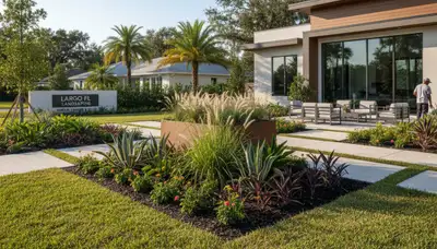 Landscaping services in Palm Harbor, FL for lawn care, maintenance, and yard cleanup