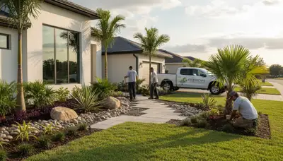 Landscaping service in Palm Harbor, FL by Lawn Service Palm Harbor FL