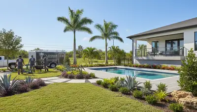 Landscaping service in Palm Harbor, FL for lawn care and yard maintenance