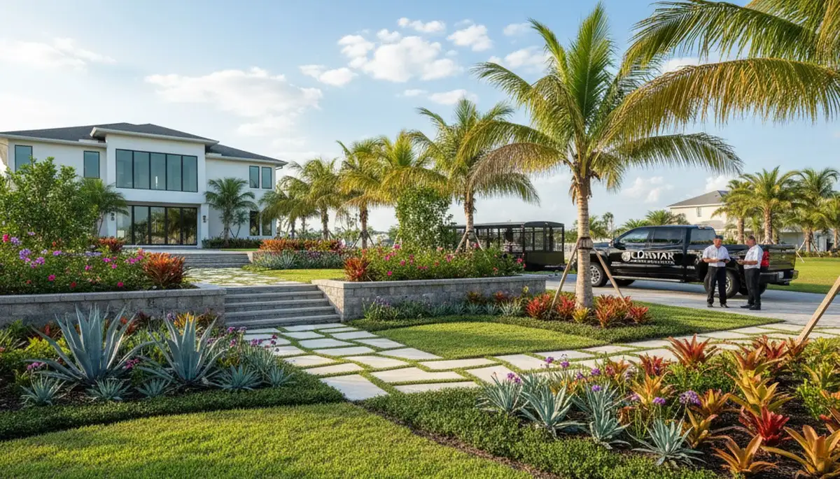 Landscaping services in Palm Harbor, FL for healthy lawns and outdoor curb appeal