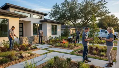 Landscaping service in Palm Harbor, FL for lawn care and yard maintenance