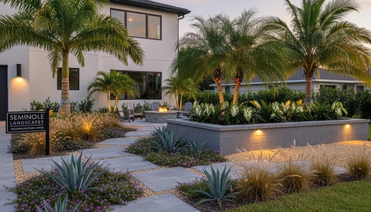 Landscaping service in Palm Harbor, FL for lawn care and yard maintenance