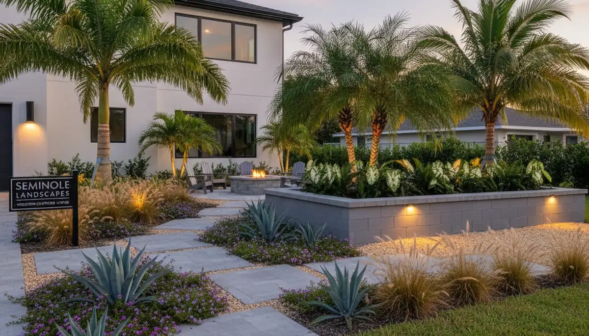 Landscaping service in Palm Harbor, FL for lawn care and yard maintenance
